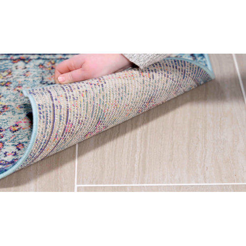 Langley Street Felty Oriental Blue/Red/Beige Area Rug & Reviews Wayfair